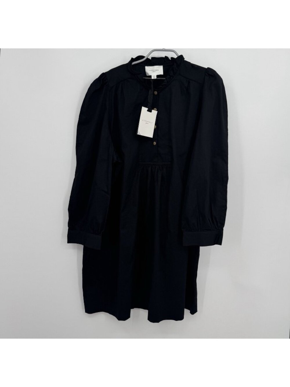 Pomander Place by Tuckernuck Black Claiborne Mini Shift Dress size XXXL 3XL NWT
